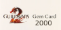 Guild Wars 2 Gems 2000 Game Card Prepaid Guthaben Code